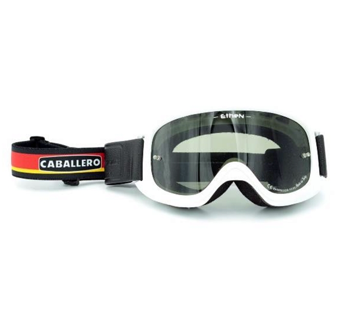 Fantic-Caballero-Vintage-Motorradbrille-weiss-klares-Glas-08812005 Fantic Caballero Vintage Motorradbrille - weiß - getöntes Glas - 08812005