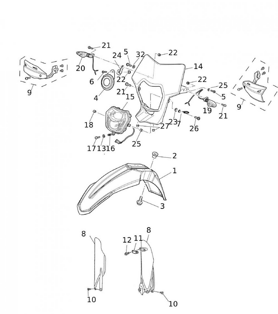 53071_37 Kunststoffteile vorne