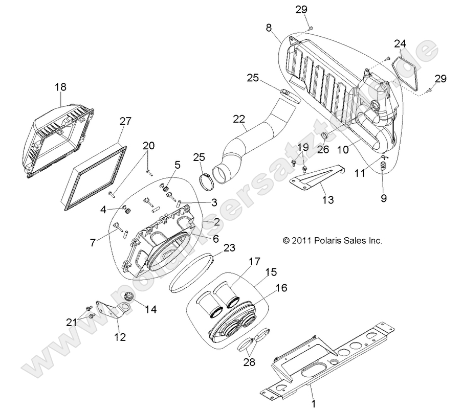 ENGINE, AIR INTAKE SYSTEM