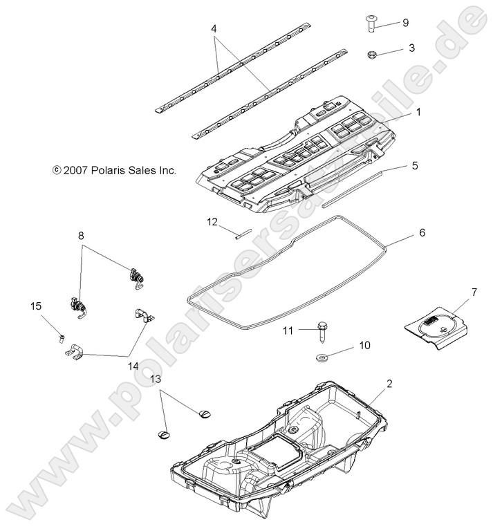 BODY, FRONT STORAGE BOX