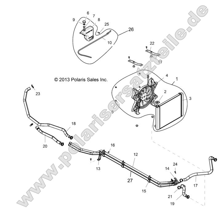 ENGINE, COOLING SYSTEM