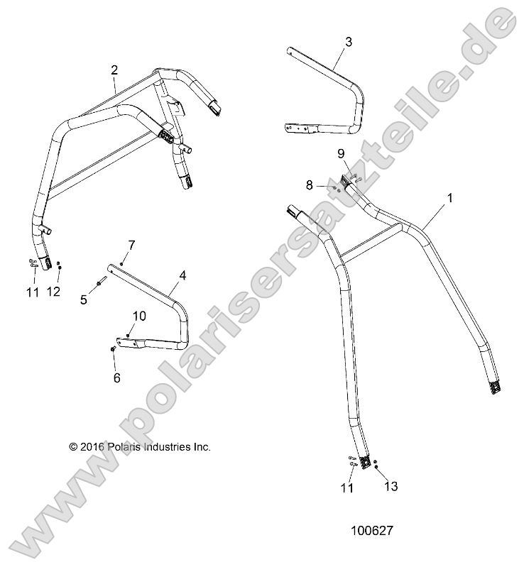 Chassis, Cab Frame and Side Bars