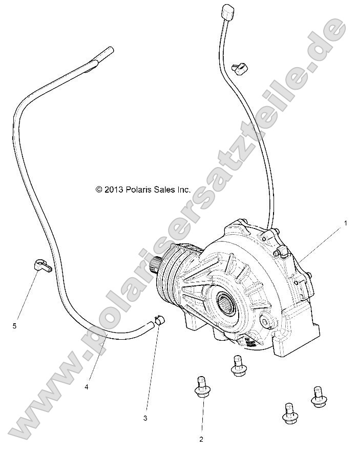 Drive Train, Front Gearcase Mounting