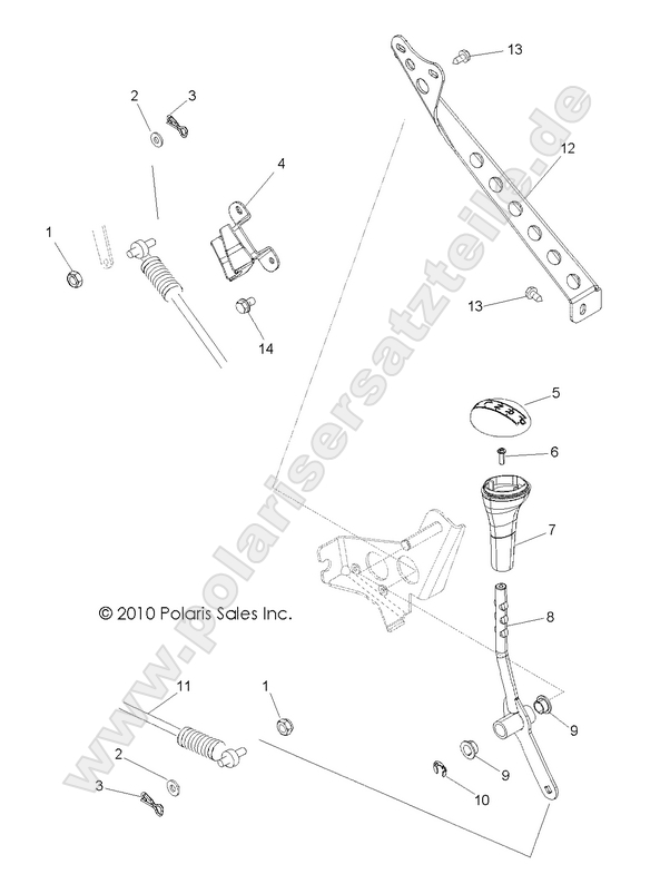 DRIVE TRAIN, GEAR SELECTOR