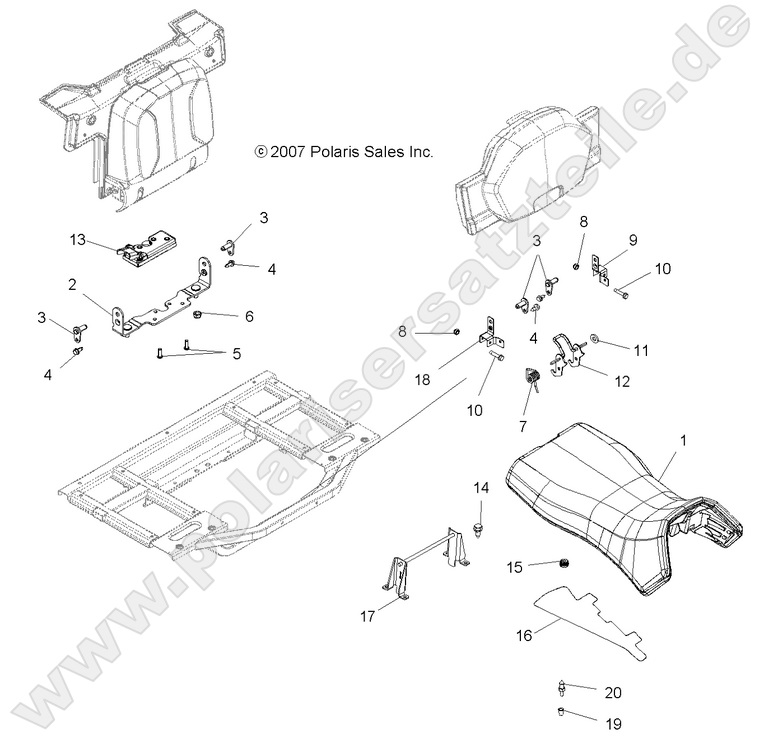 BODY, SEAT and OPERATOR