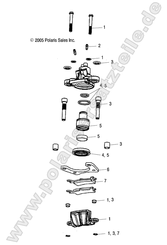 BRAKE, CALIPER, REAR