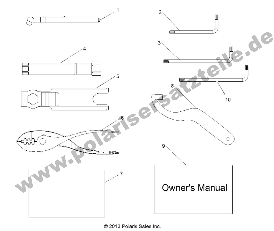 REFERENCE, OWNERS MANUAL AND TOOL KIT