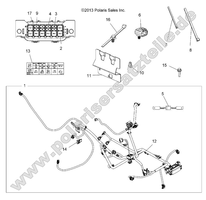 Electrical, Harness, EPS