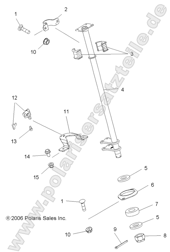 STEERING POST and LOCK