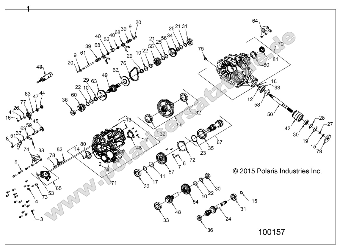 Drive Train, Main Gearcase (to 1/4/16)