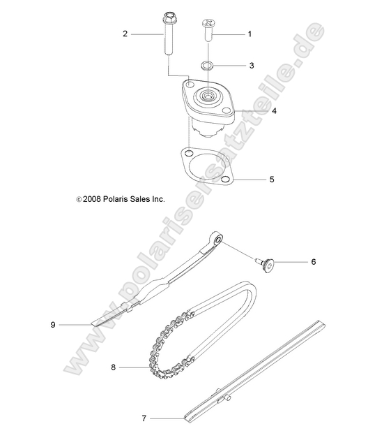 ENGINE, TENSIONER, CAM CHAIN