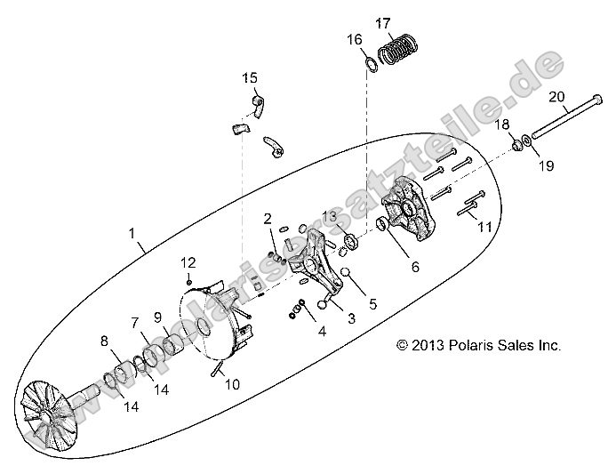 Drive Train, Primary Clutch