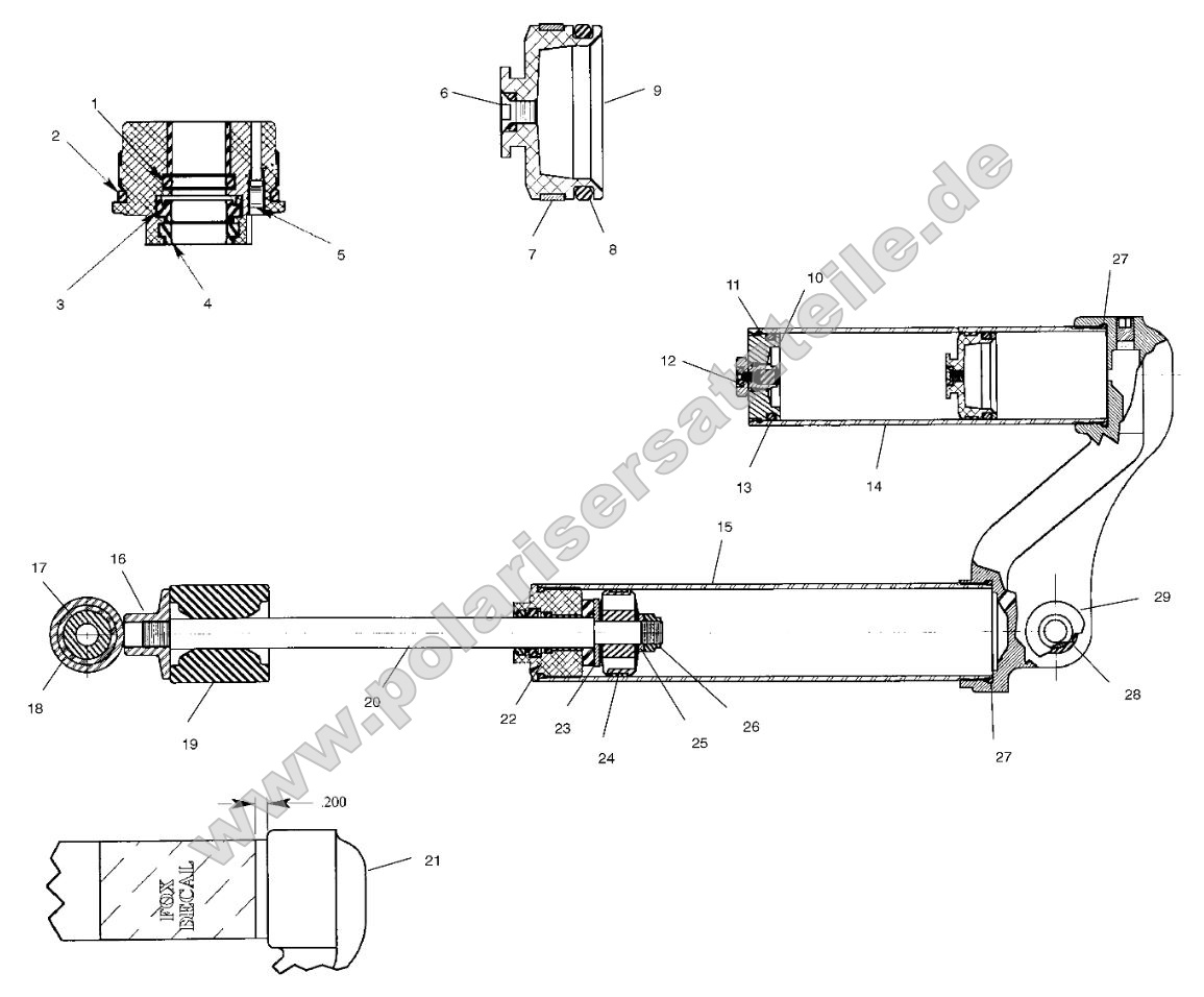 Fox Shock, Gas, Reservoir