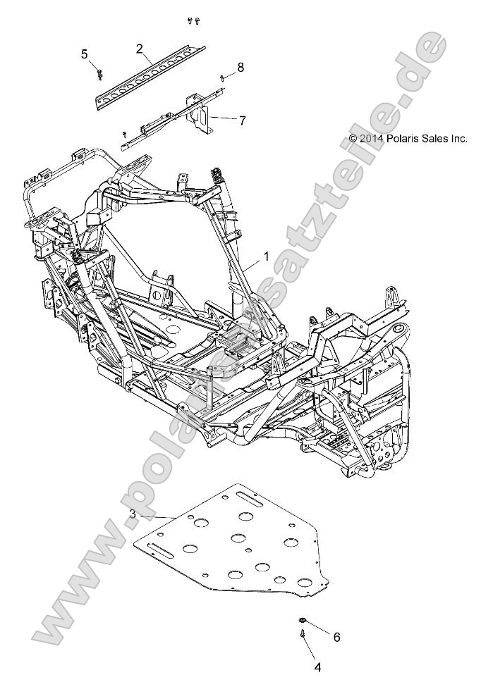 Chassis, Main Frame and Skid Plate