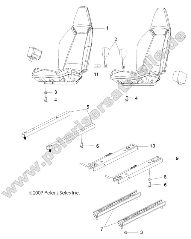 BODY, SEAT, MOUNTING and BELTS