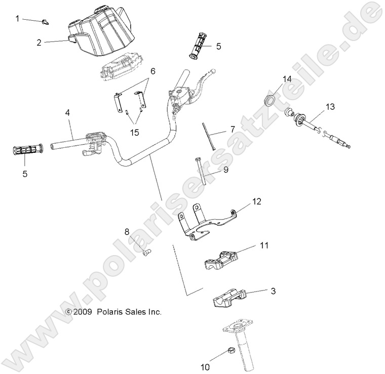 STEERING, HANDLEBAR and CONTROLS