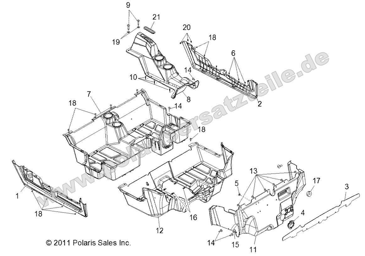 BODY, FLOOR and ROCKER PANELS