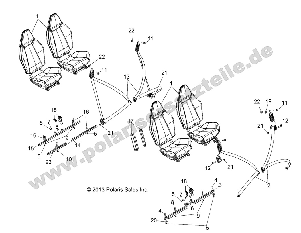 BODY, SEAT MOUNTING and BELTS