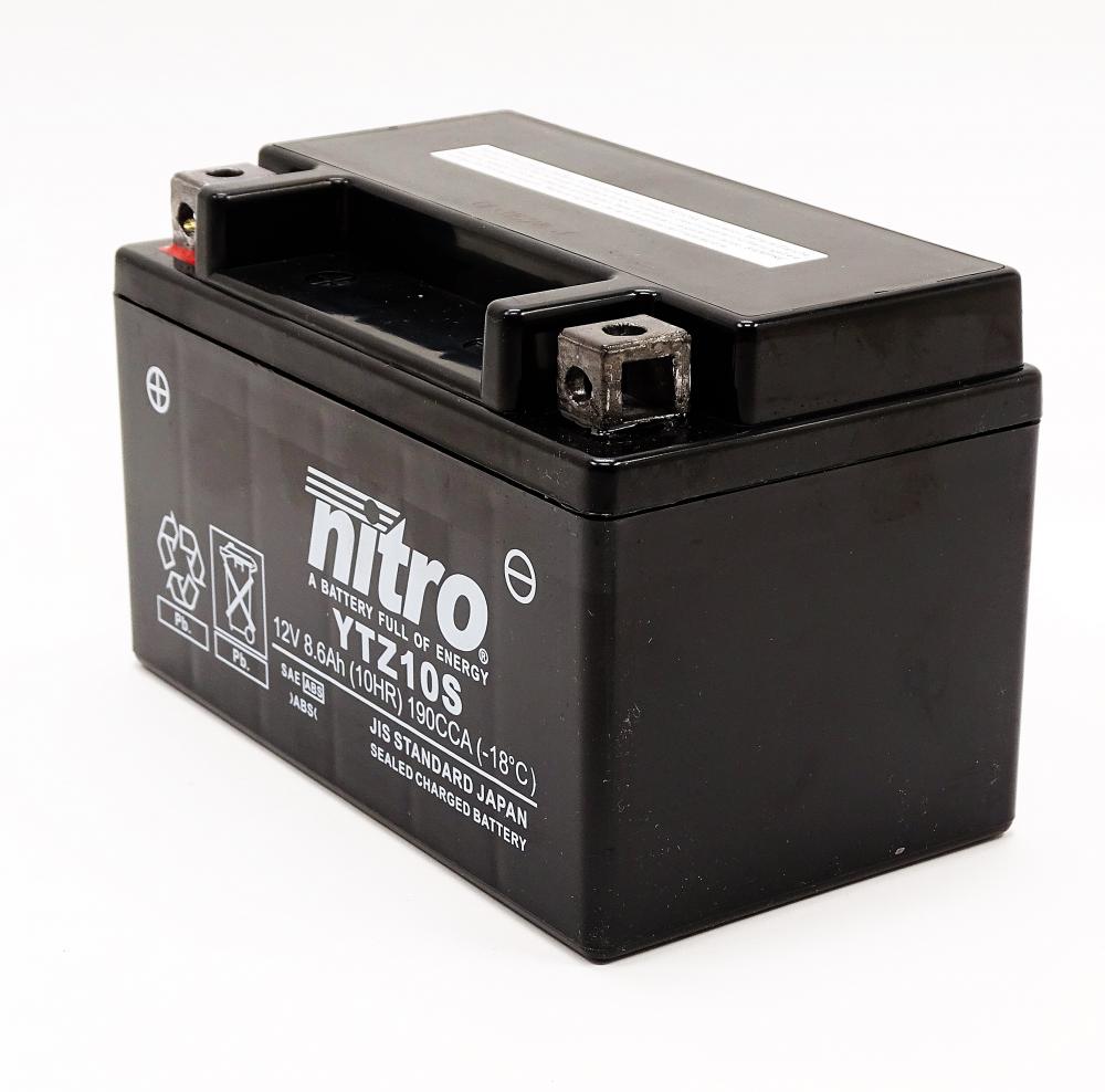 Nitro_NTZ10S___YTZ10S_SLA_GEL_AGM_Batterie_2 Nitro NTZ10S / YTZ10S SLA GEL AGM Batterie 12V 8,6AH - Einbaufertig (YTZ10S-BS)