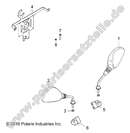 Body, Mirror, Hitch, License Plate