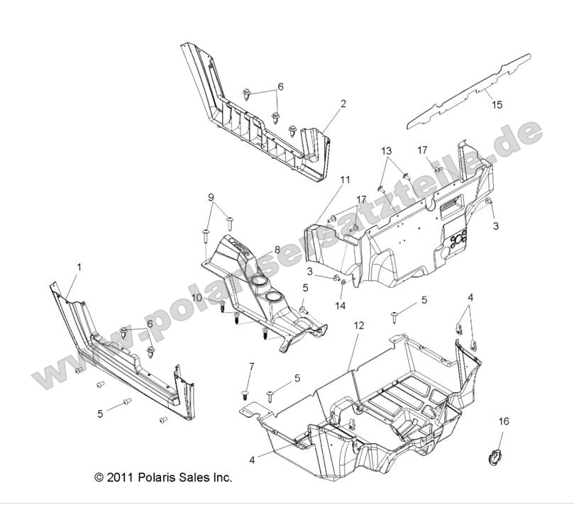 BODY, FLOOR and ROCKER PANELS