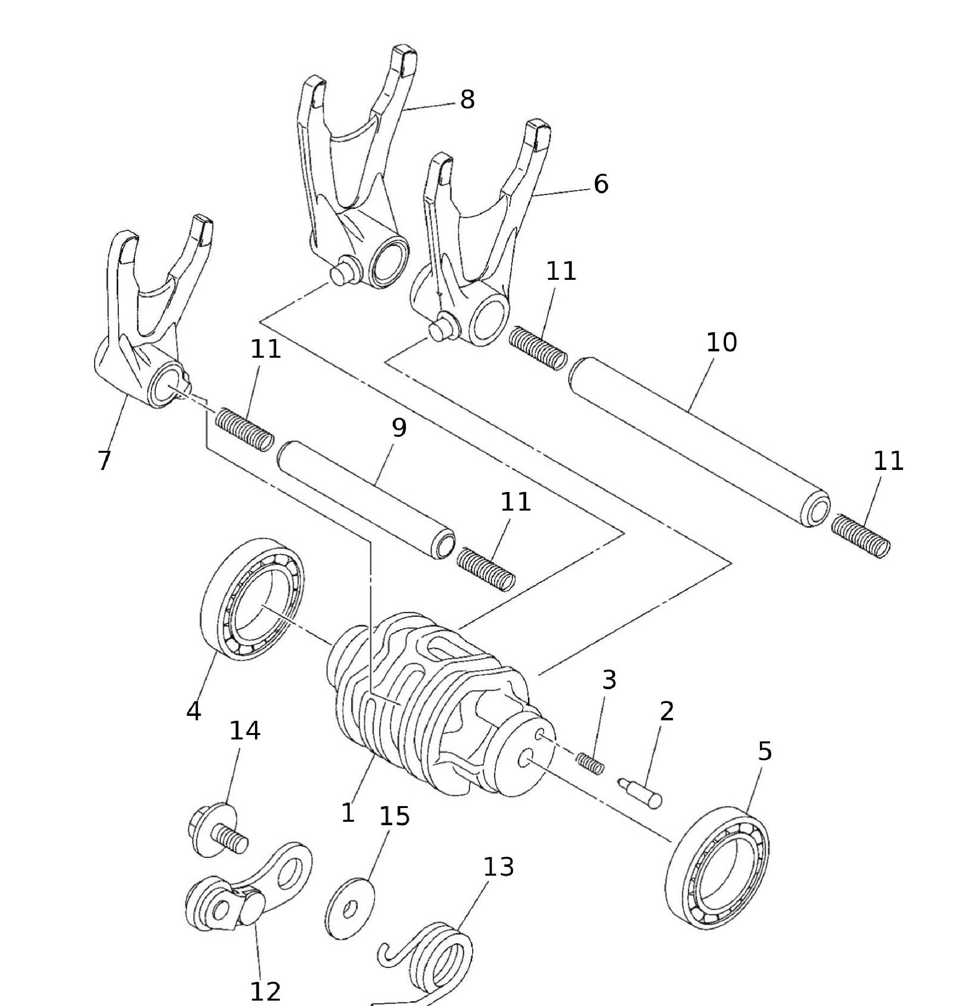 Schaltwalze Schaltwalze