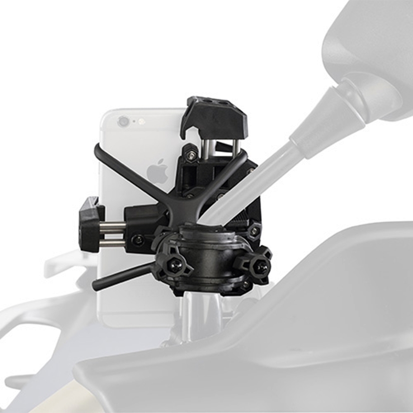 Givi_Universal_Navi_Halterung_fuer_Smartphone__S920M_3 Givi Universal Navi Halterung für Smartphone für Lenker mit Rohr-Durchmesser von 8 bis 35 mm