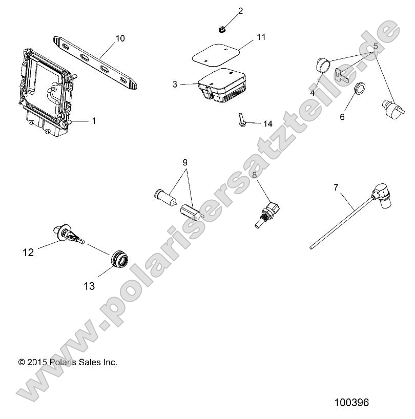 Electrical, Switches, Sensors, ECU and Control Modules