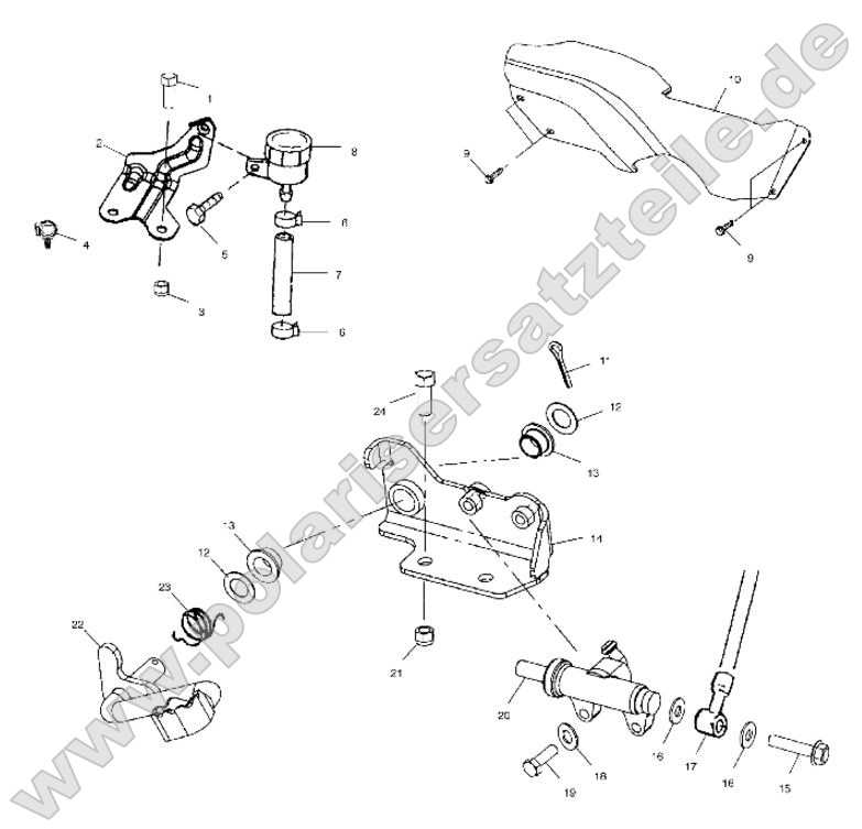 Rear Brake Master Cylinder