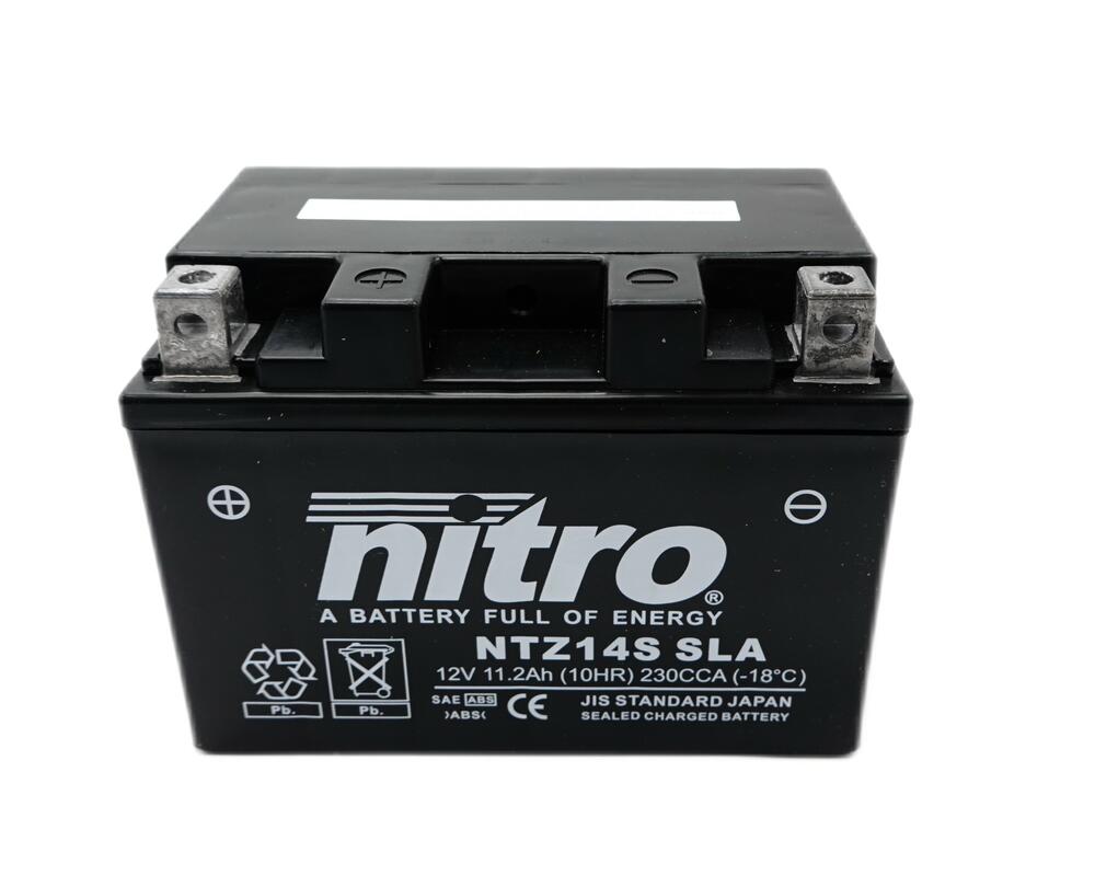 Nitro-NTZ14S-YTZ14S-SLA-GEL-AGM-Batterie-12V-11-2AH-Einbaufertig