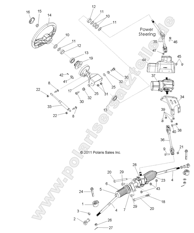 STEERING, STEERING ASM.
