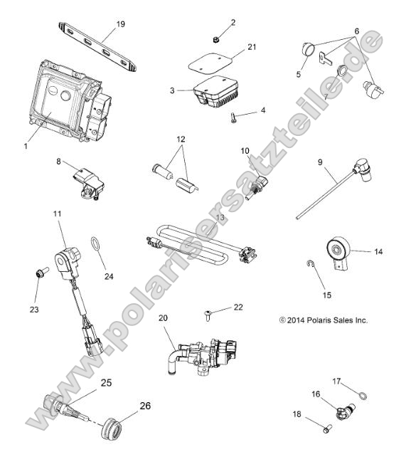 Electrical, Switches, Sensors, ECU and Control Modules