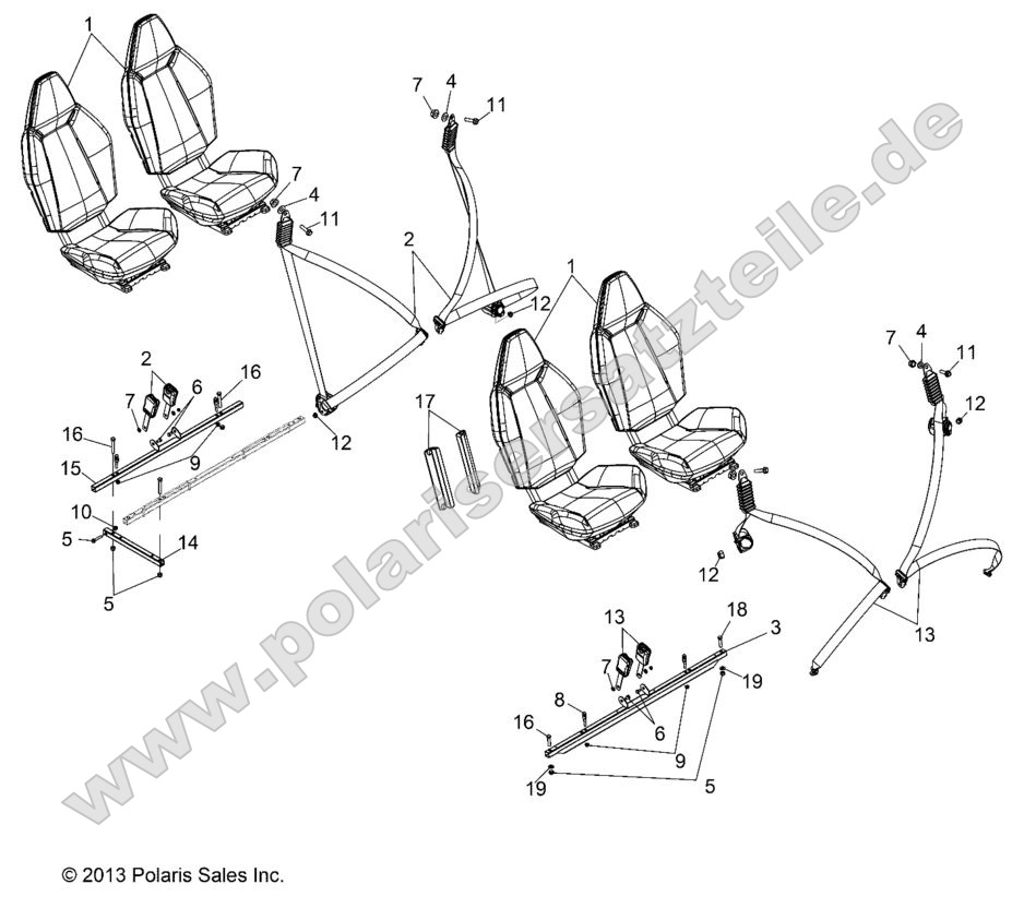 BODY, SEAT MOUNTING and BELTS