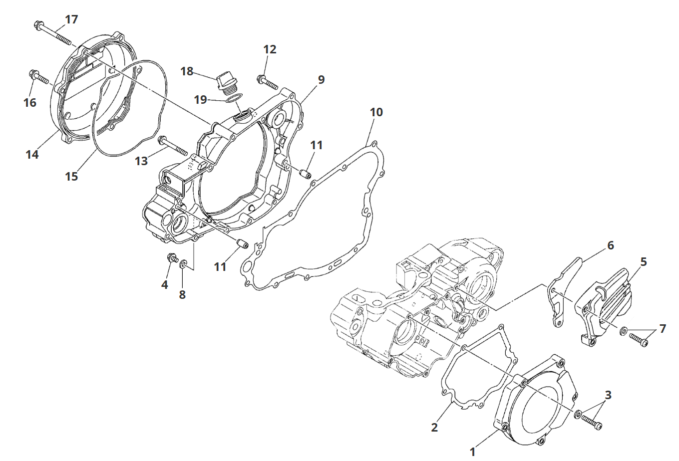 Kurbelgehäusedeckel Kurbelgehäusedeckel