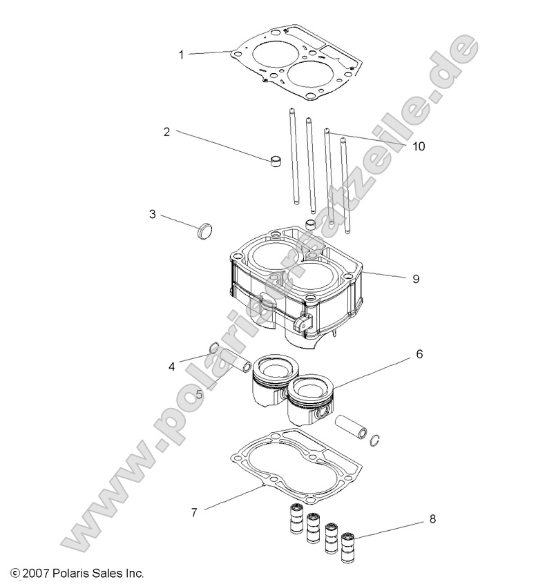 ENGINE, PISTON and CYLINDER