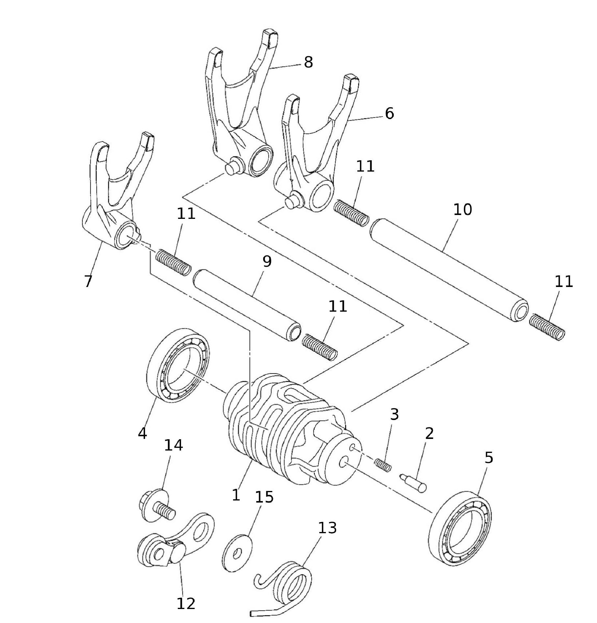 Schaltwalze Schaltwalze