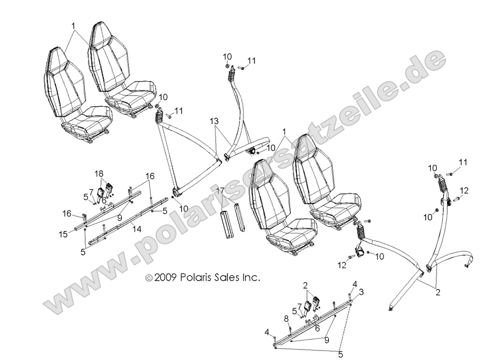 BODY, SEAT MOUNTING and BELTS