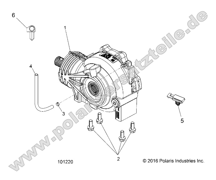 Drive Train, Front Gearcase Mounting