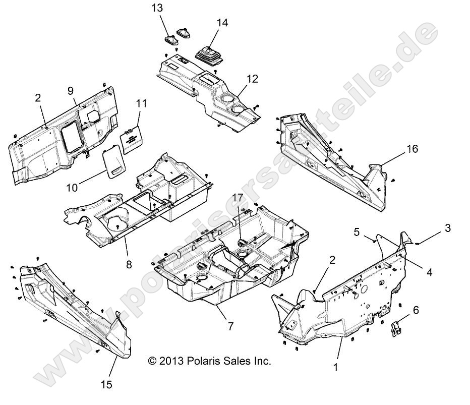 BODY, FLOOR and ROCKER PANELS