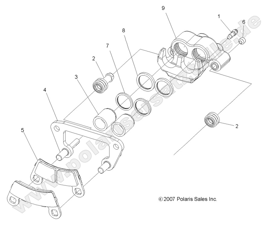 brakes front caliper