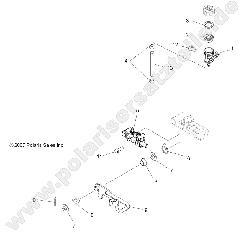 BRAKES, PEDAL and REAR MASTER CYLINDER