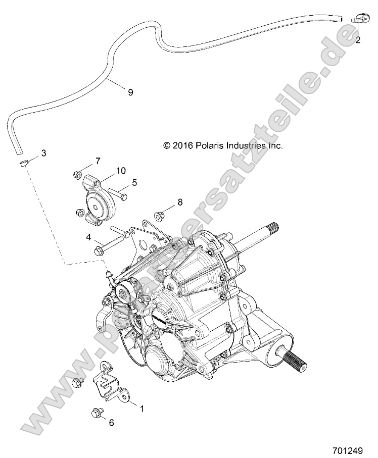 Drive Train, Main Gearcase Mounting