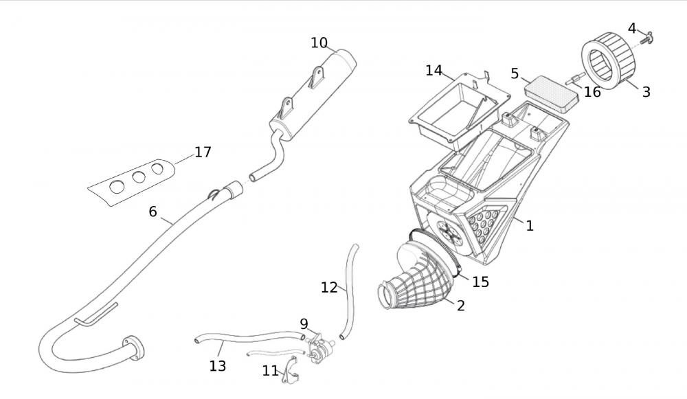 53250_73 Auspuff - Ansaugsystem