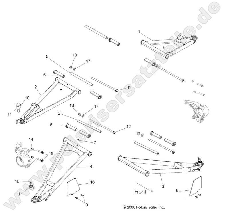 suspension front control arms
