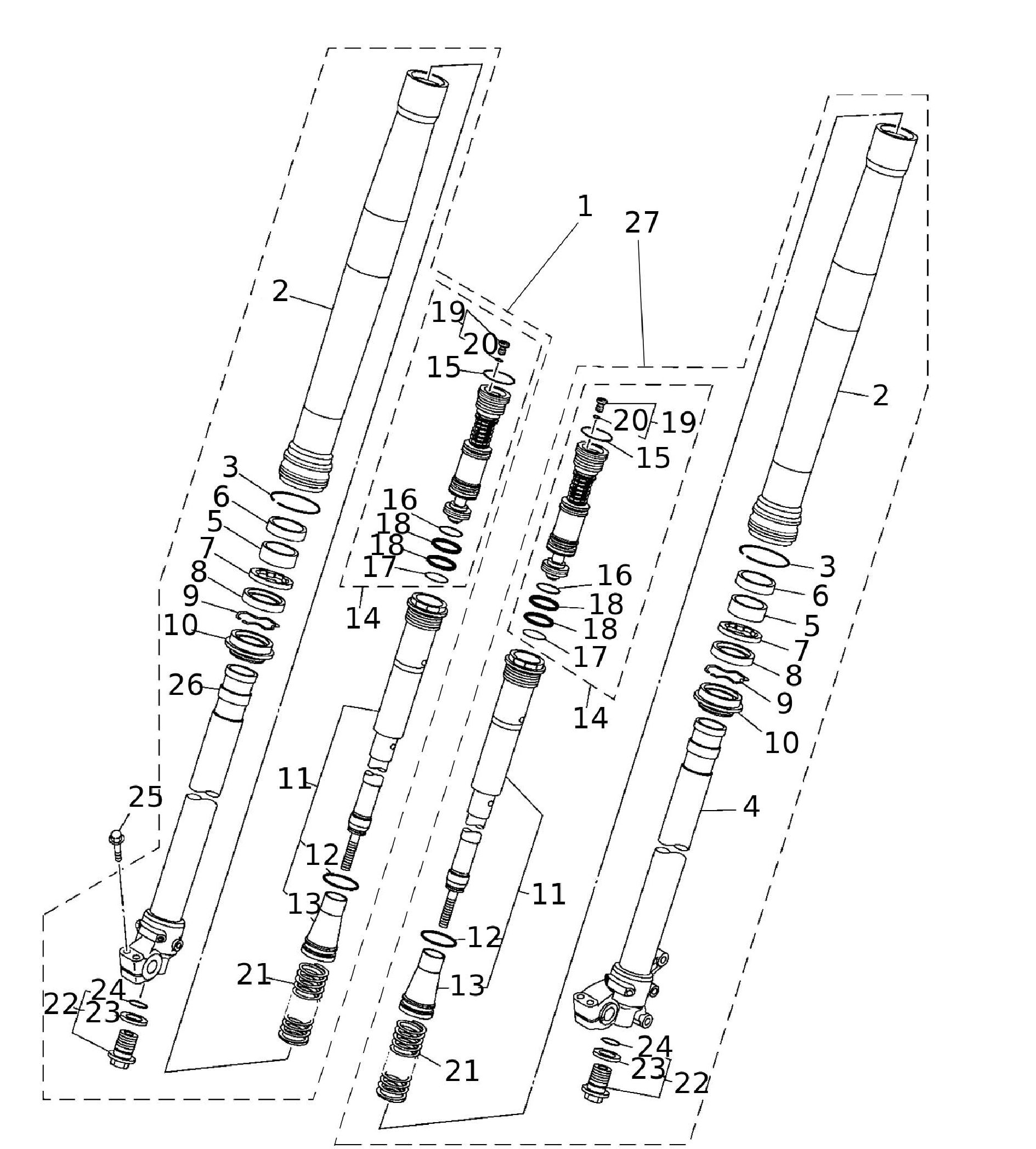 Vorderradgabel Vorderradgabel