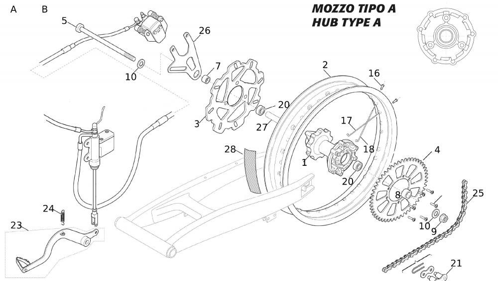 52594_76 Hinterrad Typ A - 2016