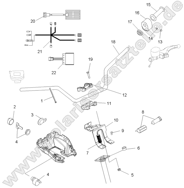 HANDLEBAR and CONTROLS