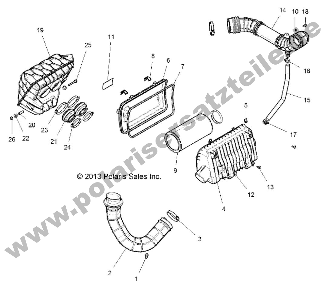 ENGINE, AIR INTAKE SYSTEM