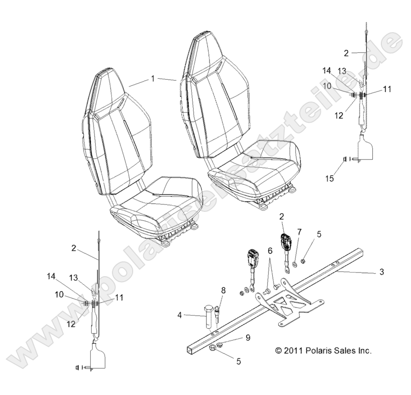 BODY, SEAT MOUNTING and BELTS