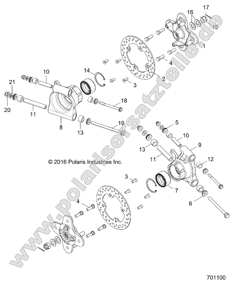 Suspension, Rear Carrier